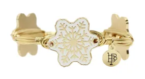 The Snowflake Bangle Bracelet