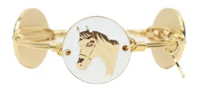 The White Horse Bangle Bracelet