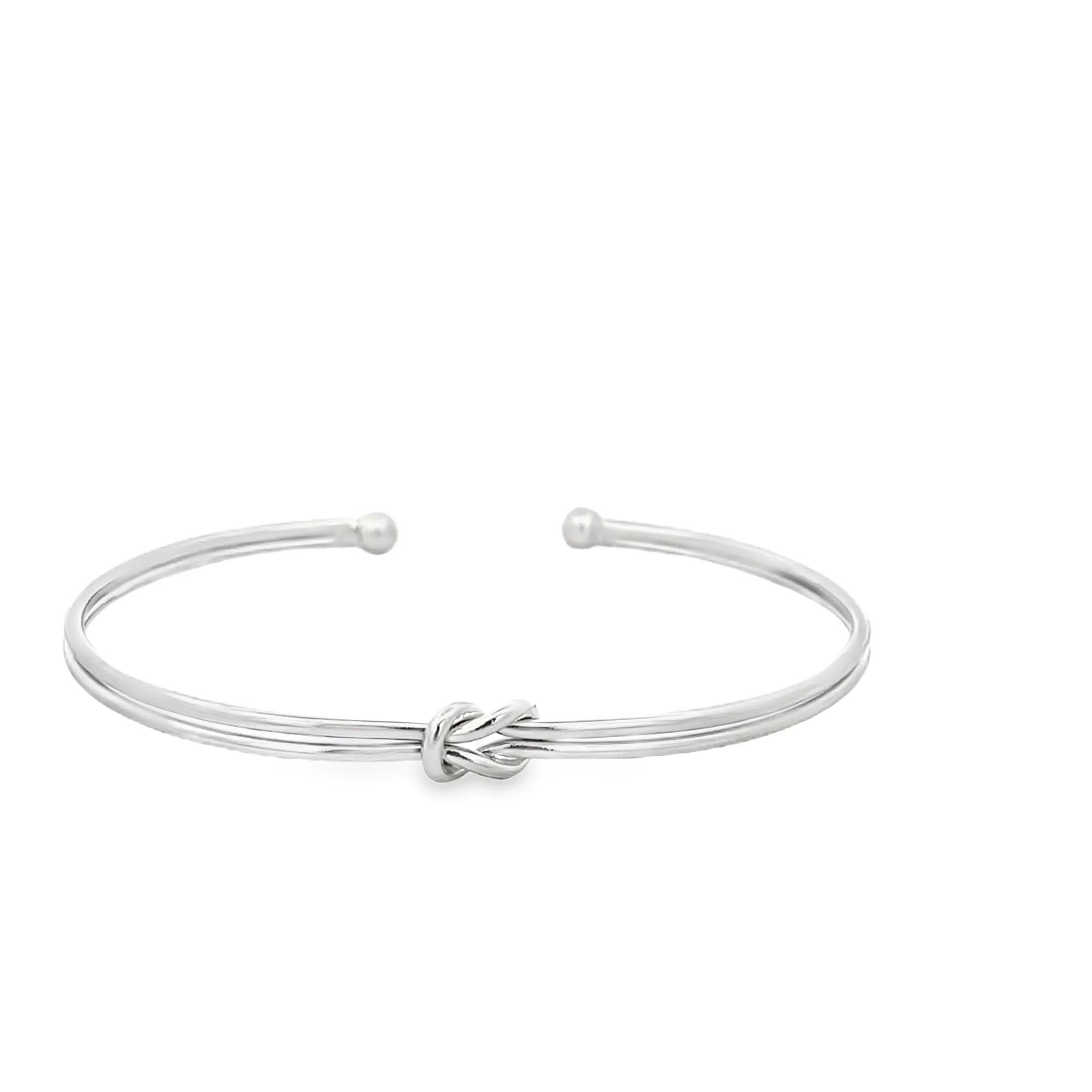 Thin Knot Bangle (B77)