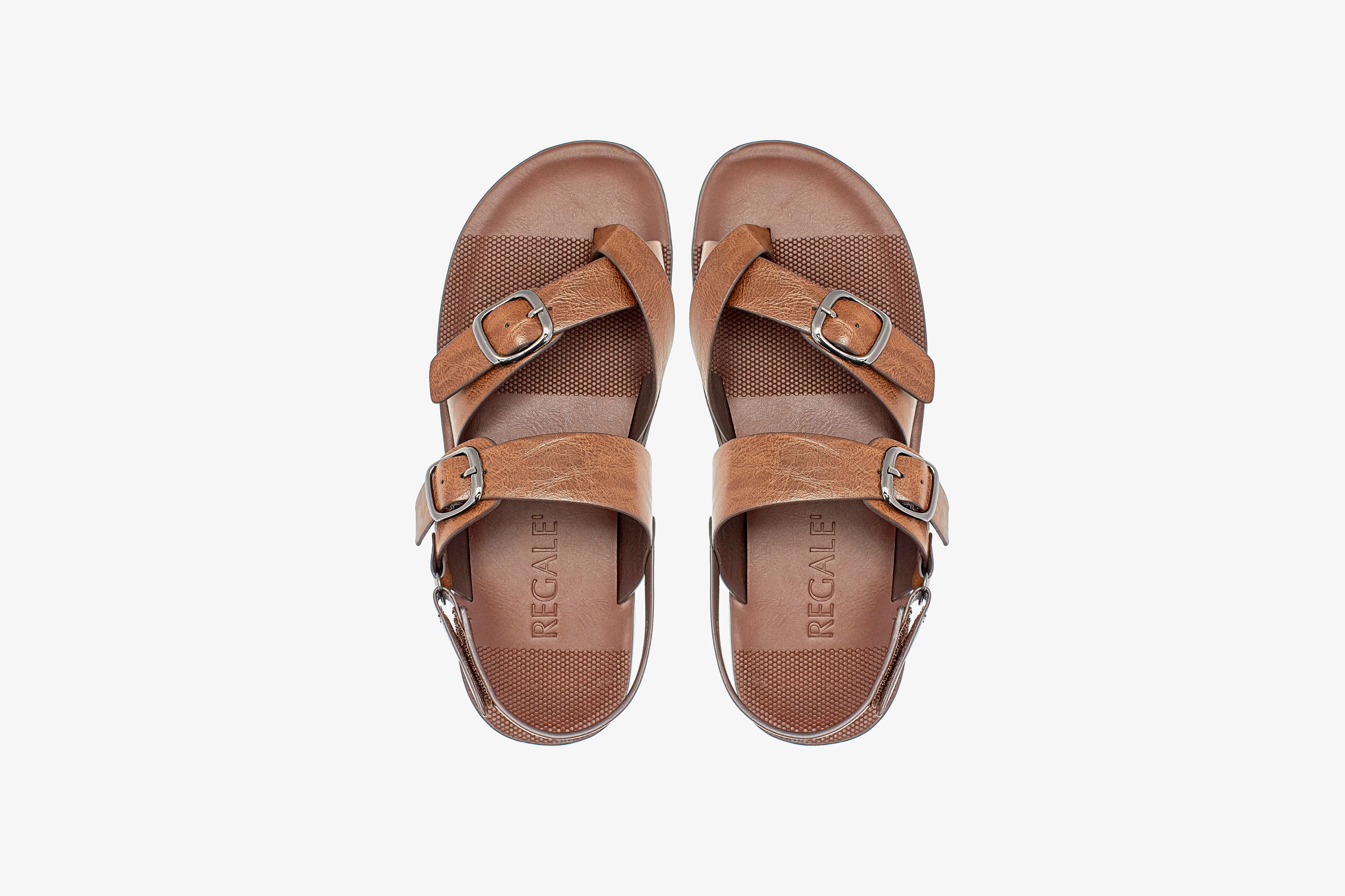 Toe Ring Buckled Sandal