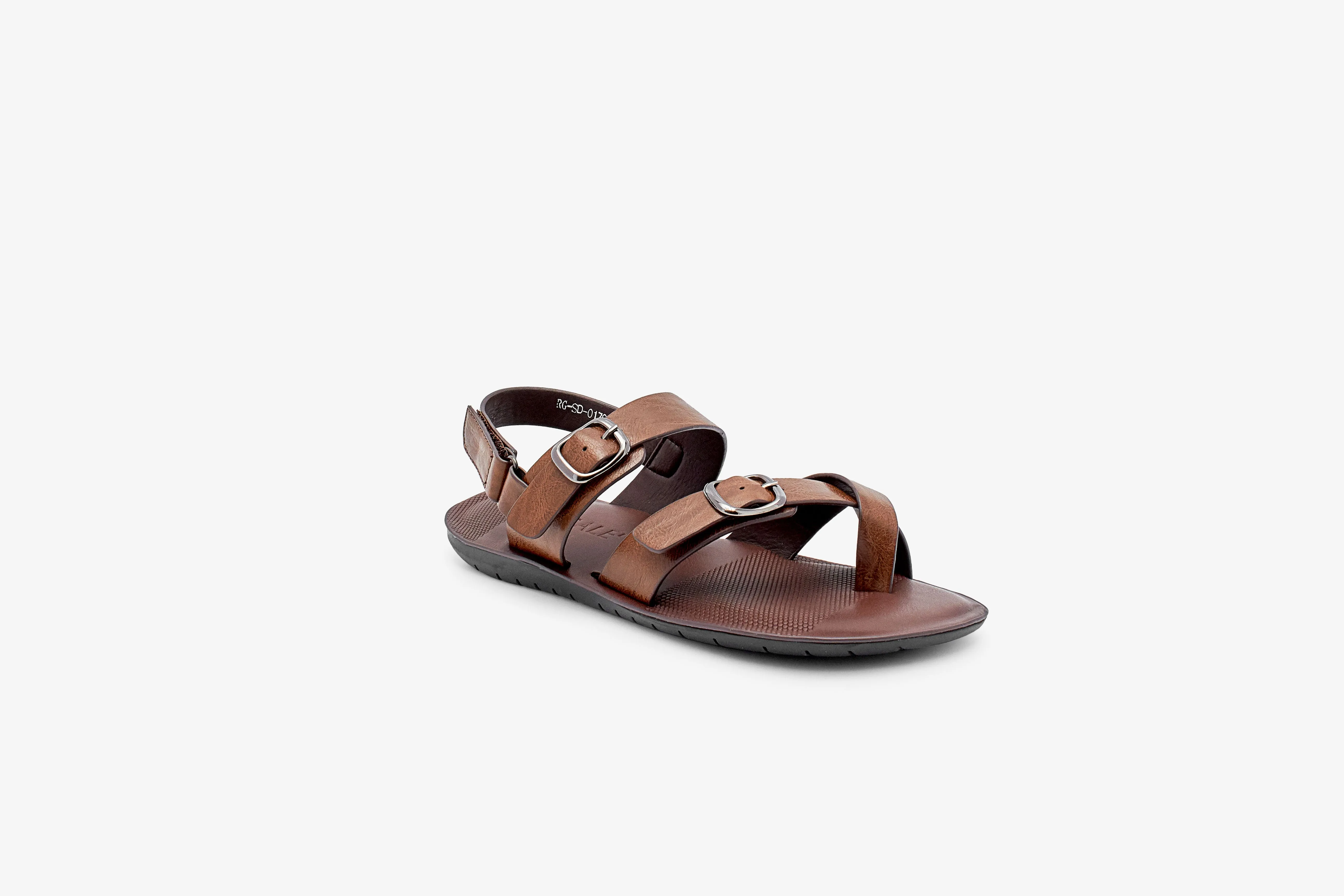 Toe Ring Buckled Sandal