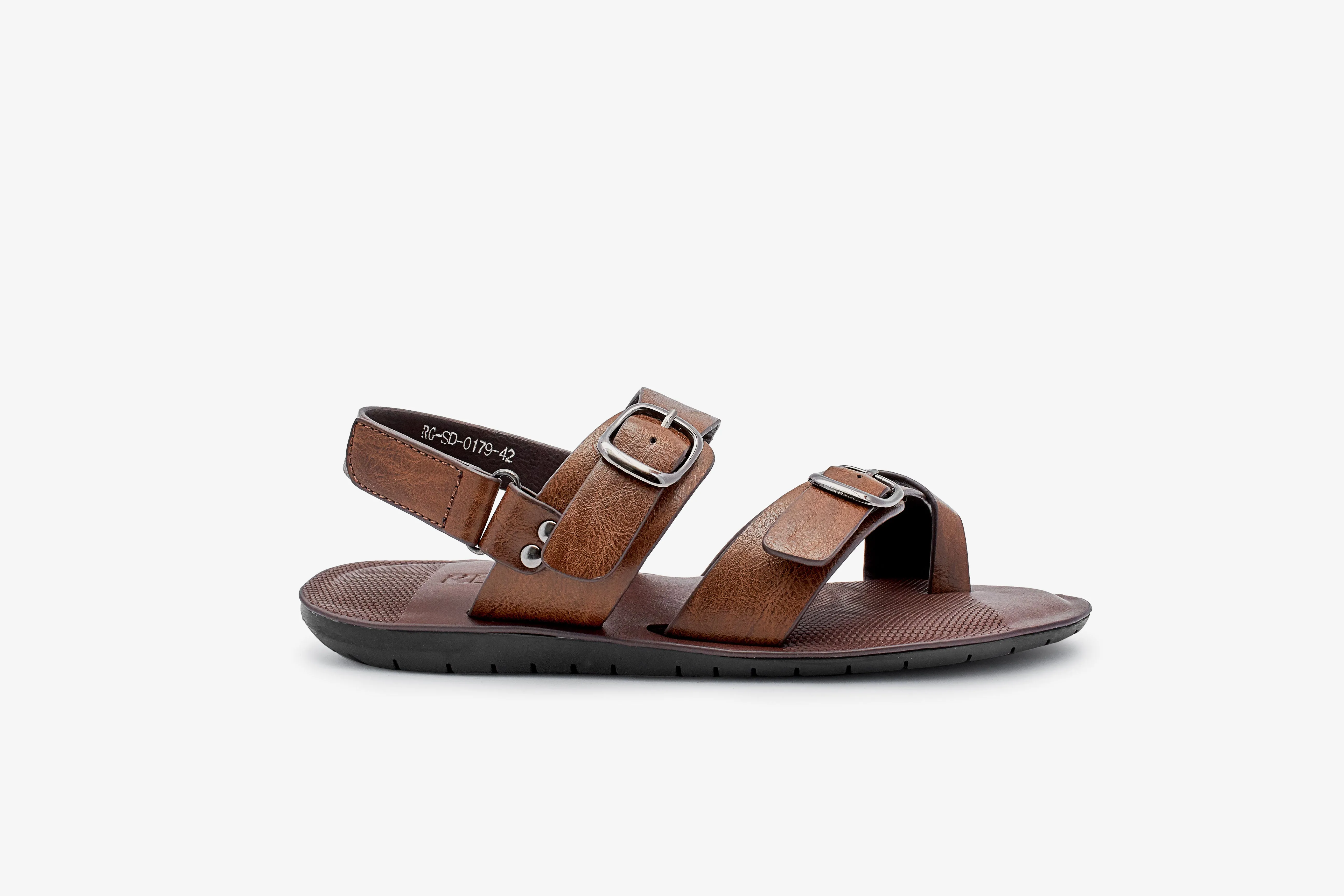 Toe Ring Buckled Sandal