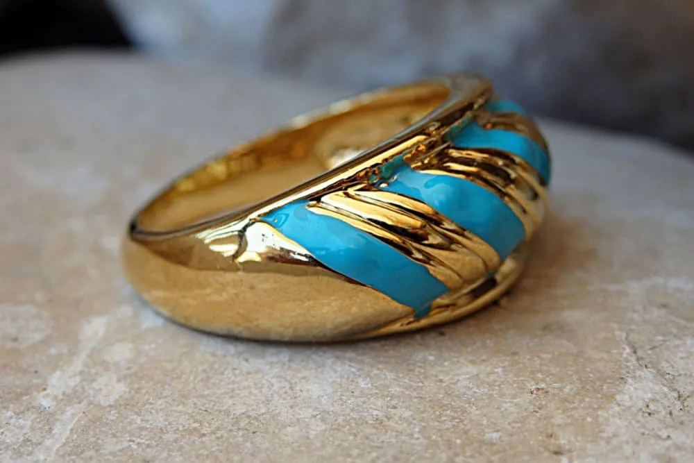 Turquoise Band Ring