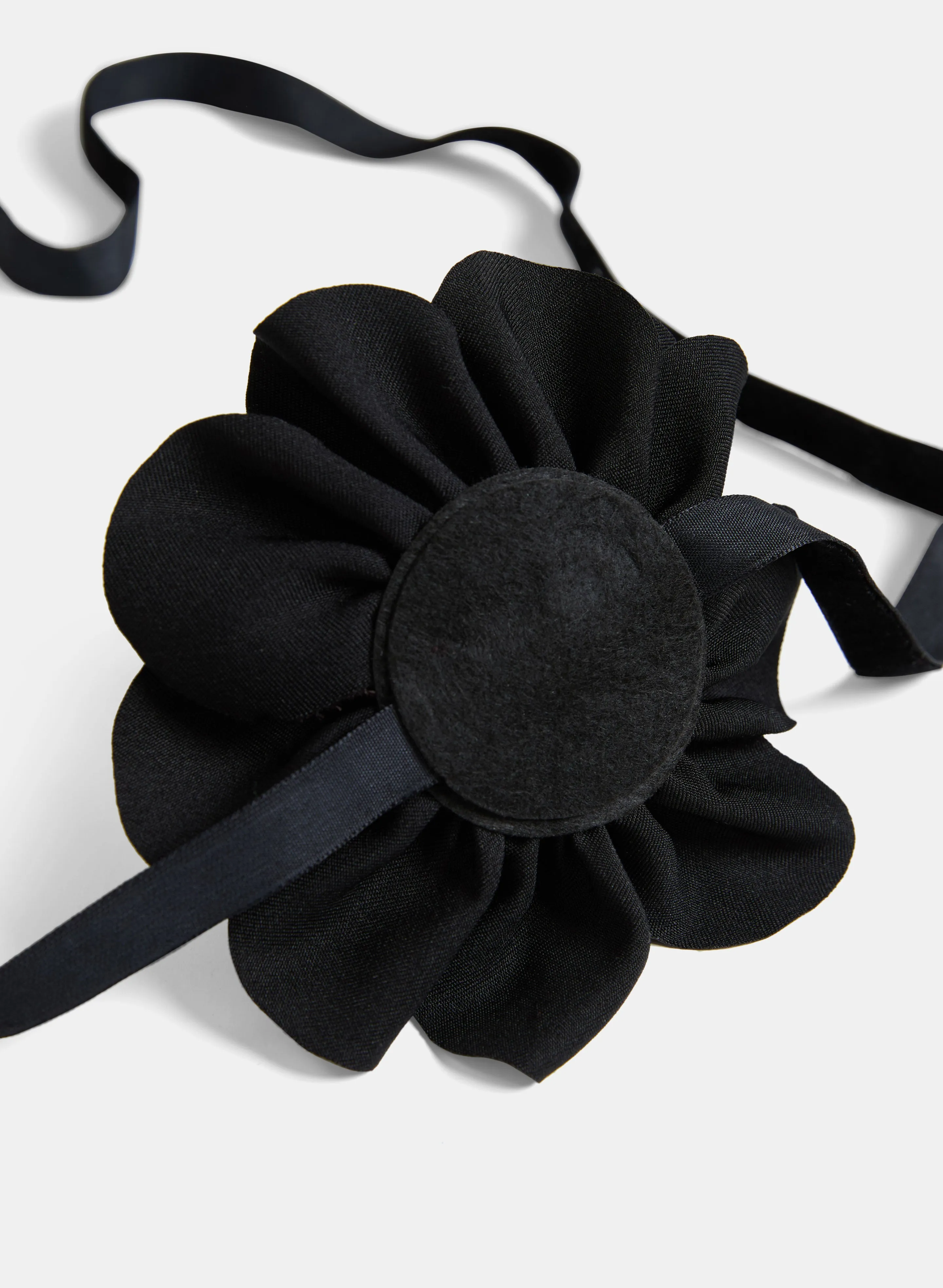 Velvet Rosette Choker