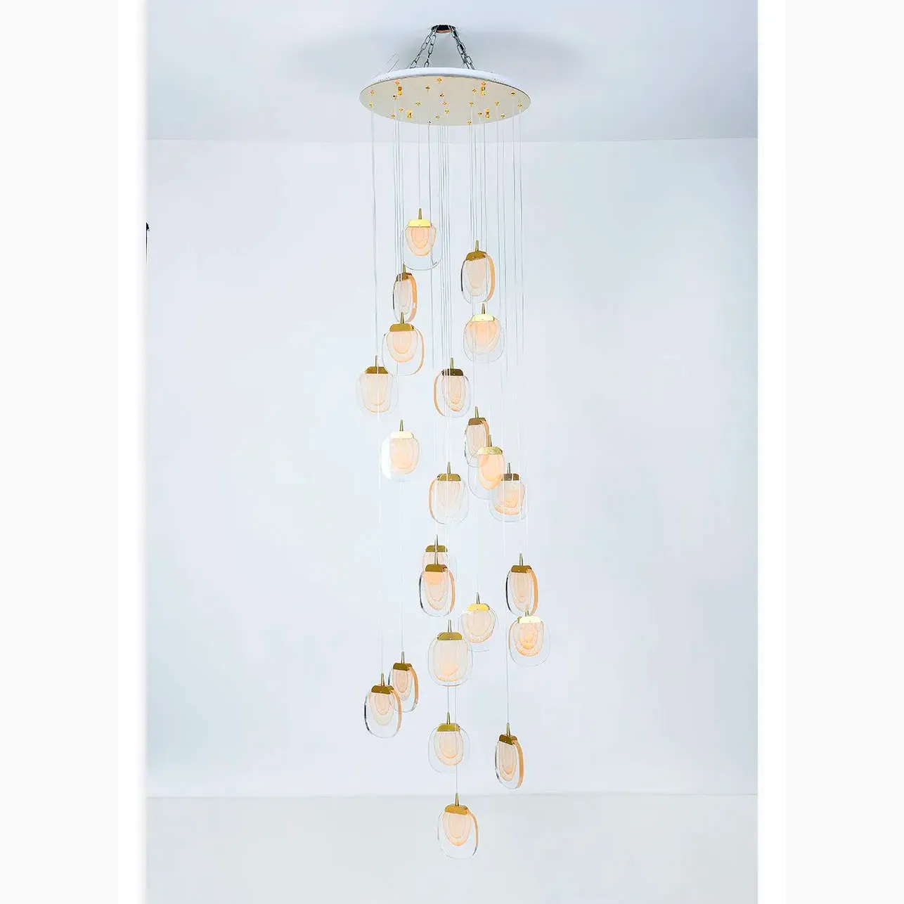 Vernazza | Creative Staircase Crystal Chandelier