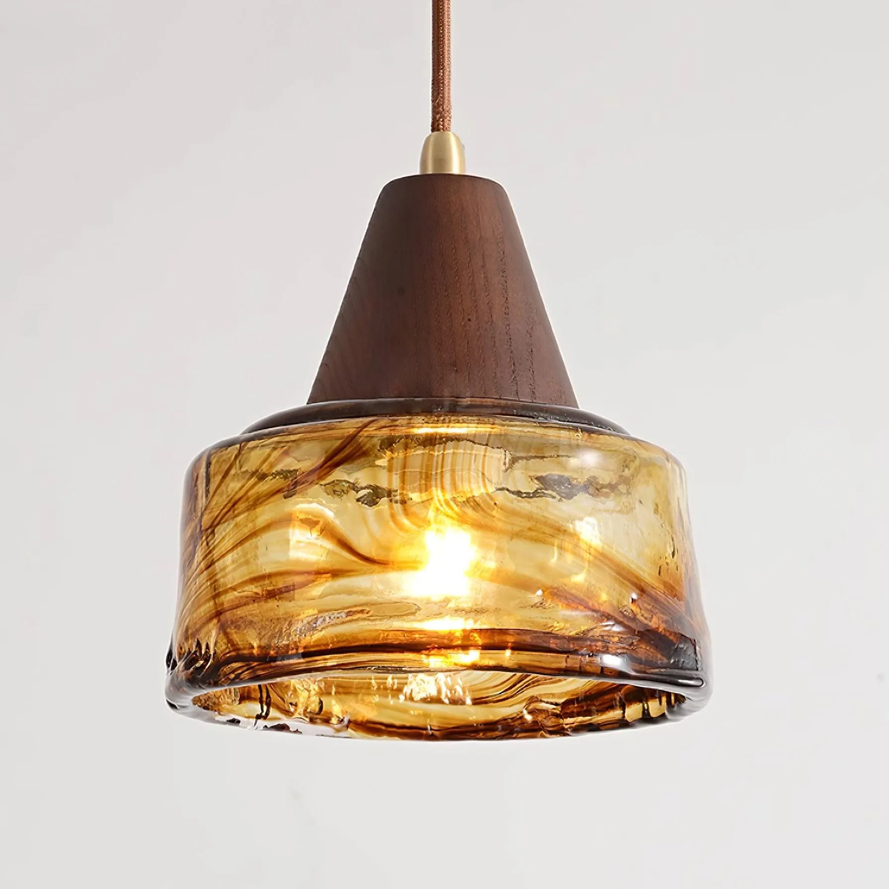 Vintage Murano Pendant Lamp 6.8″