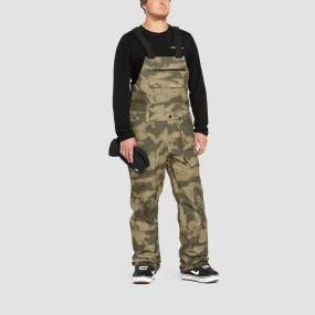 Volcom Roan 15K Snow Bib Overall Pants Camouflage