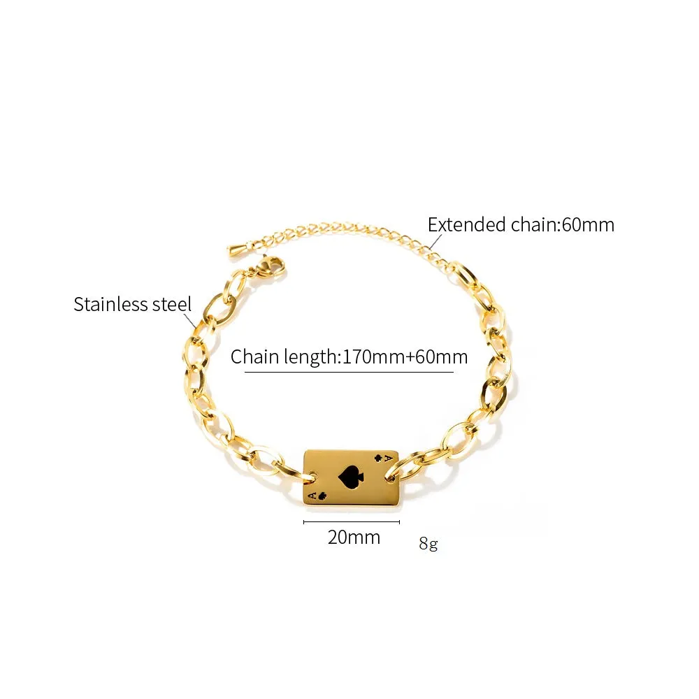 Women's Fashion Ace Bracelet