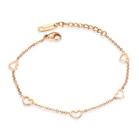 Women's Fashion Cute Heart Bracelet