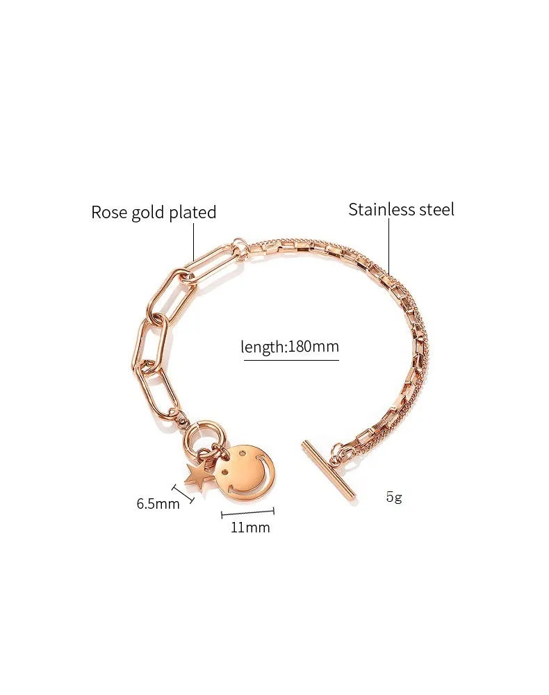 Women's Fashion Smile Bracelet