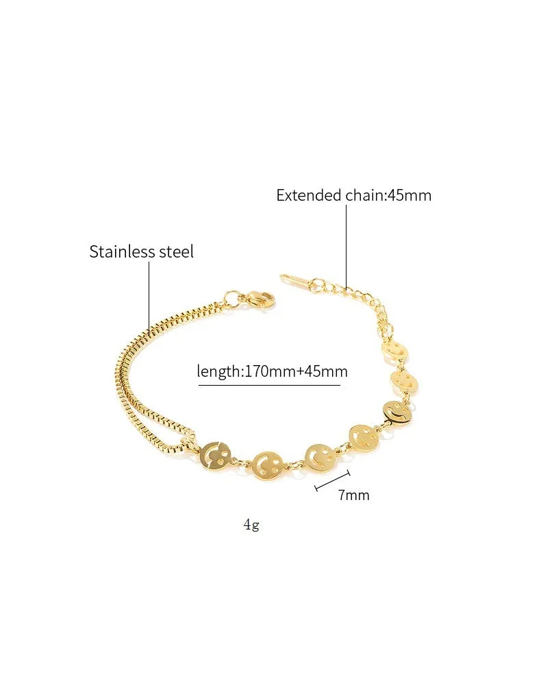 Women's Fashion Smiling Bracelet