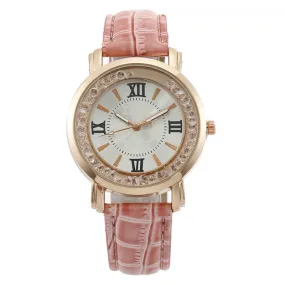 Women's Mobile Diamond Watch Casual Fashion Women's Watch Belt Quartz Watch