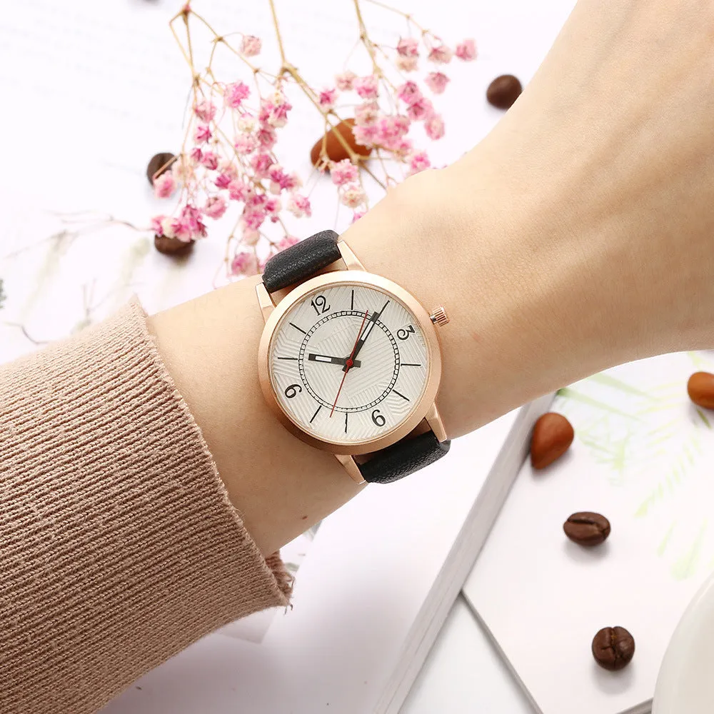 Women's Small Dial Watch, Simple Casual Fashion Quartz Watch