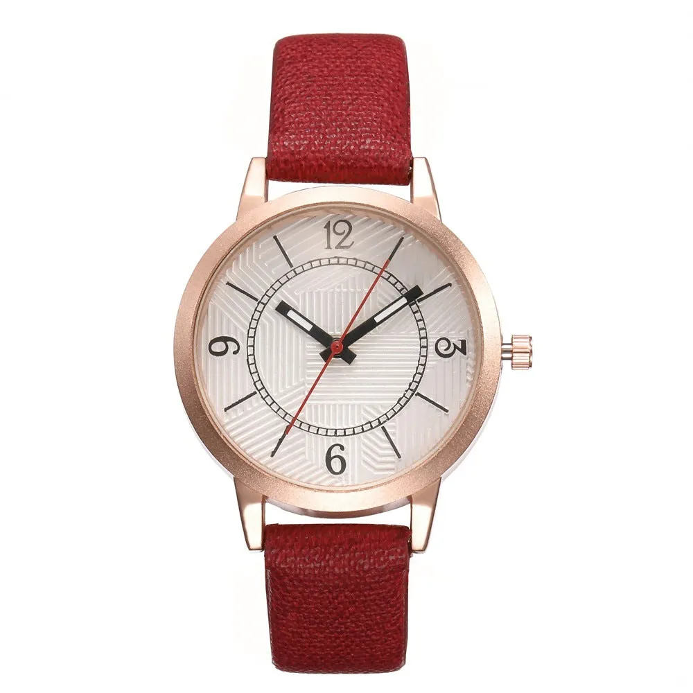 Women's Small Dial Watch, Simple Casual Fashion Quartz Watch