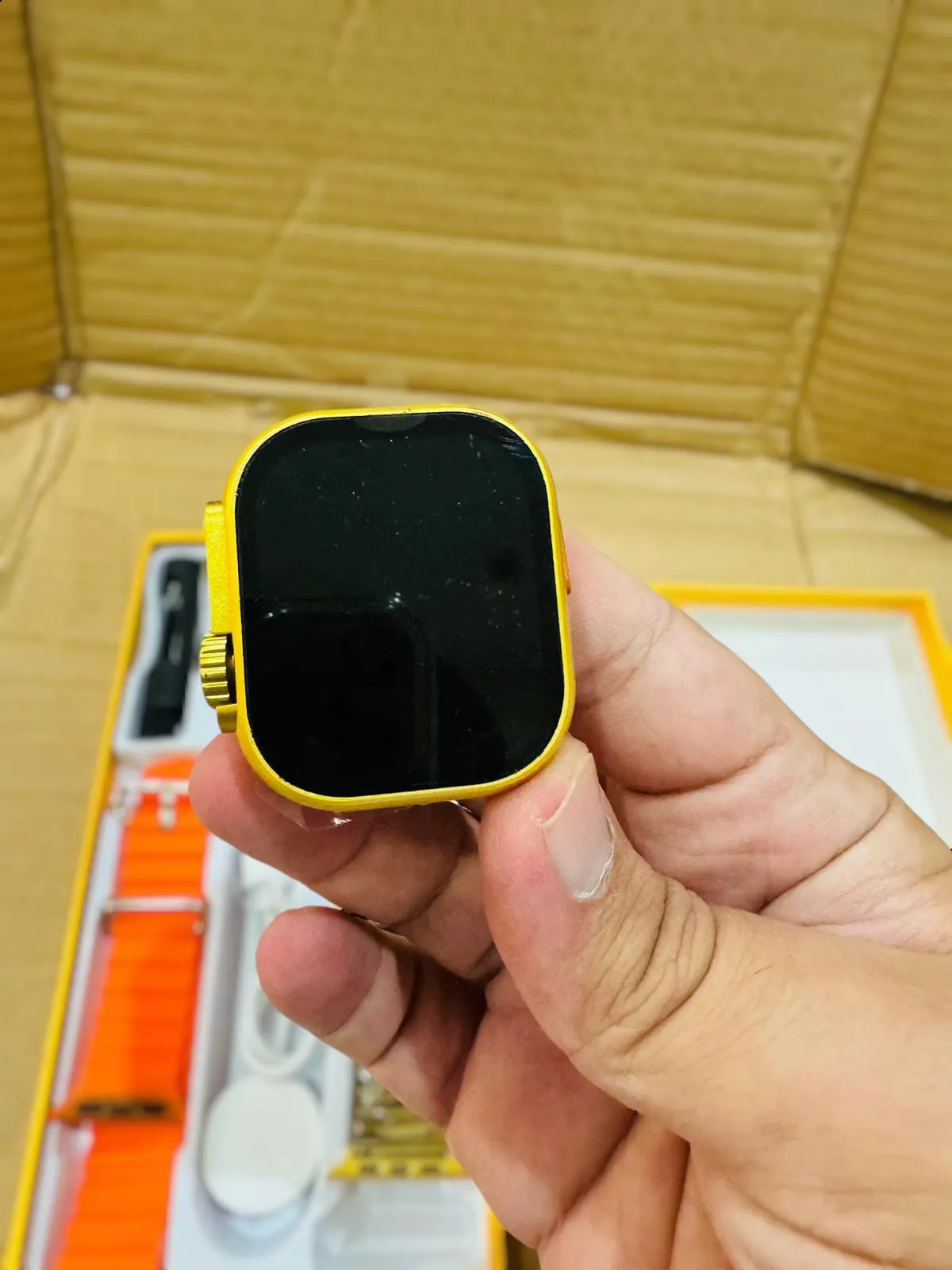 X8 Ultra Max Smart Watch Gold Edition